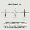 HAIRATIN Building Fibers for Thinning Hair, Gray, 28G - Achieve Fuller, Natural Looking Results, Instantly Conceals Hair Loss in 10 Seconds, Thickener & Bald Spot Cover Up for Men & Women view 4