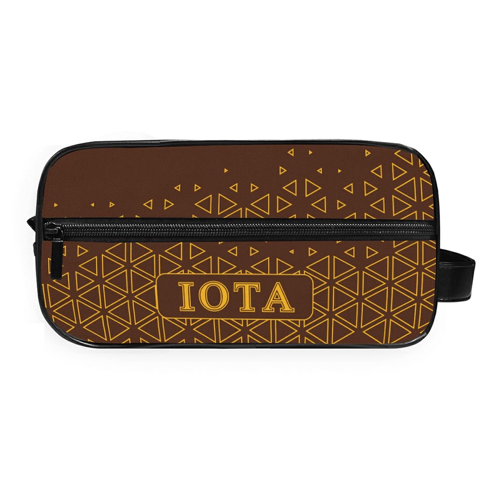 BBGreek Iota Phi Theta - Toiletry Bag/DOPP Kit - Iota - Personalized - Officially Licensed