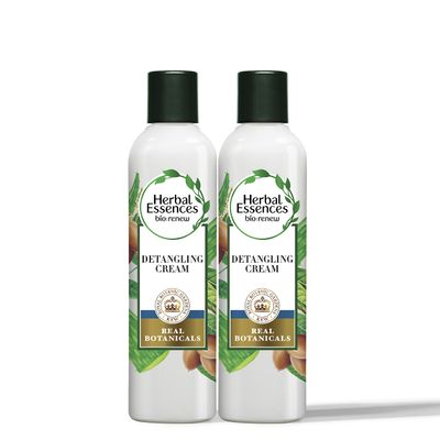 Herbal Essences Detangling Cream with Argan Oil & Aloe, 7.0 Fl Oz, Pack of 2