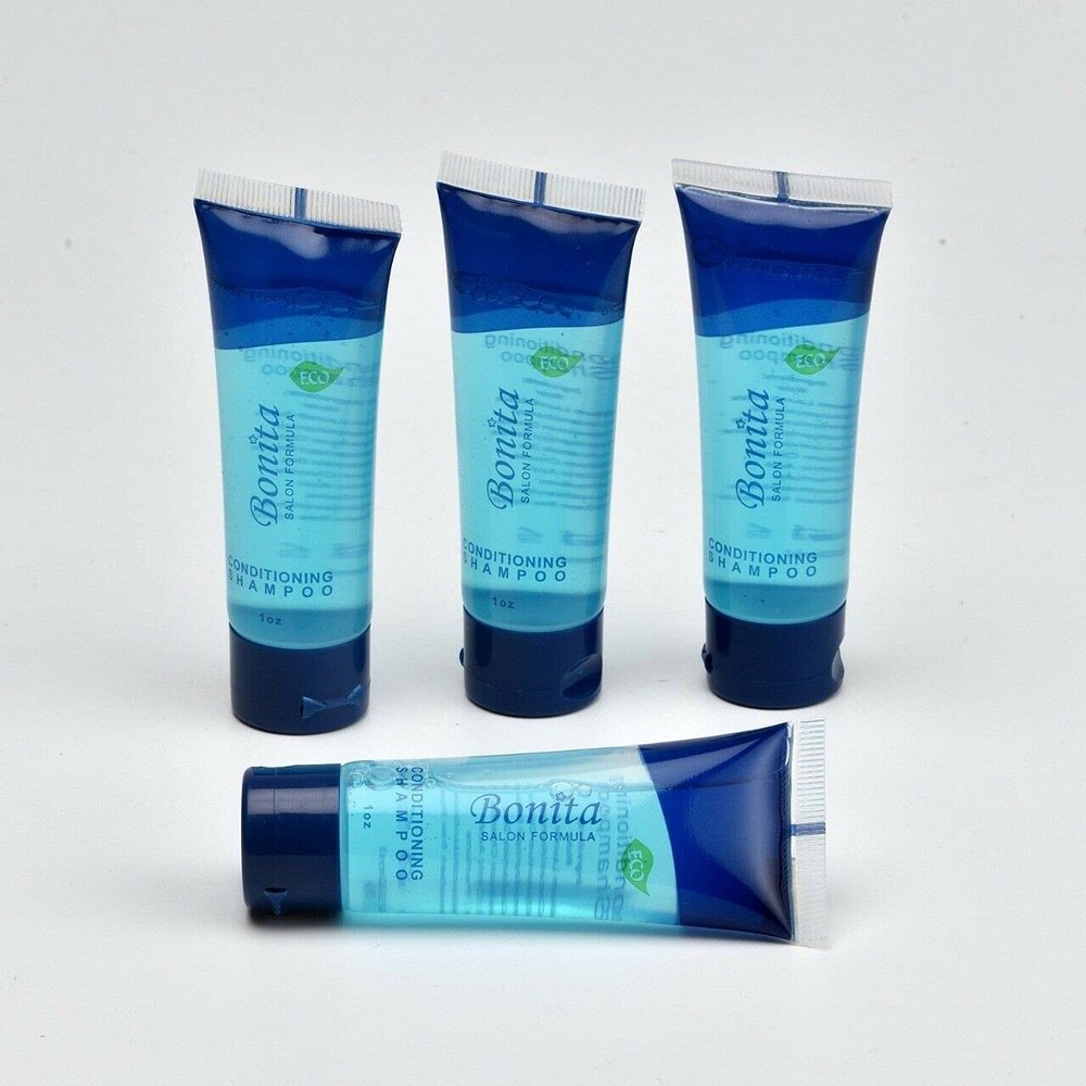 288 Pcs Shampoo Cleans Travel Size Hotel Conditioner Tube Fresh Clean Scent 1oz