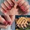 2pcs Mix Abstract Face Various Snake Series Nail Stamping Plates Beauty Girl Letter Word Image 14.59.5cm Nail Stamping Art Stencil Big Size Flower Fire Skull Full Cover Nail Art Stamp Templates Tools view 4