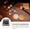 Beaupretty Empty Lipstick Palette with Mirror Refillable Eyeshadow Palette Box Cosmetics Storage Trays Containter for Lipstick Lip Balm Eyeshadow Blusher view 2