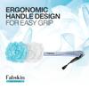 Fabskin Bath Body Brush Loofah For Men & Women With Long Handle | Body Bath Brush | Back Scrubber For Bathing | Made In India (Blue) view 3