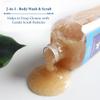Blue Nectar Vanilla Body Wash & Scrub with Honey for Deep Cleansing, Exfoliation, Anti-cellulite, Anti-aging, Tan Removal and Repair (10 Herbs, 8.4 Fl Oz) view 3