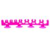 FOMIYES 1Pc Silicone Makeup Brush Storage Rack with Suction Cup Compact Design for Wall-mounted Drying and Organizer for Beauty Tools view 1