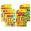 Carmex Daily Care Moisturizing Lip Balm with SPF 15, Multi-Flavor Lip Balm Pack, 12 Count (6 Tubes, 6 Sticks) view 1