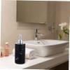 FOMIYES Lovely Shower Gels Bottle Resin Shampoo Bottle 350ml Bath Accessory Cylinder Shape Random Color view 3