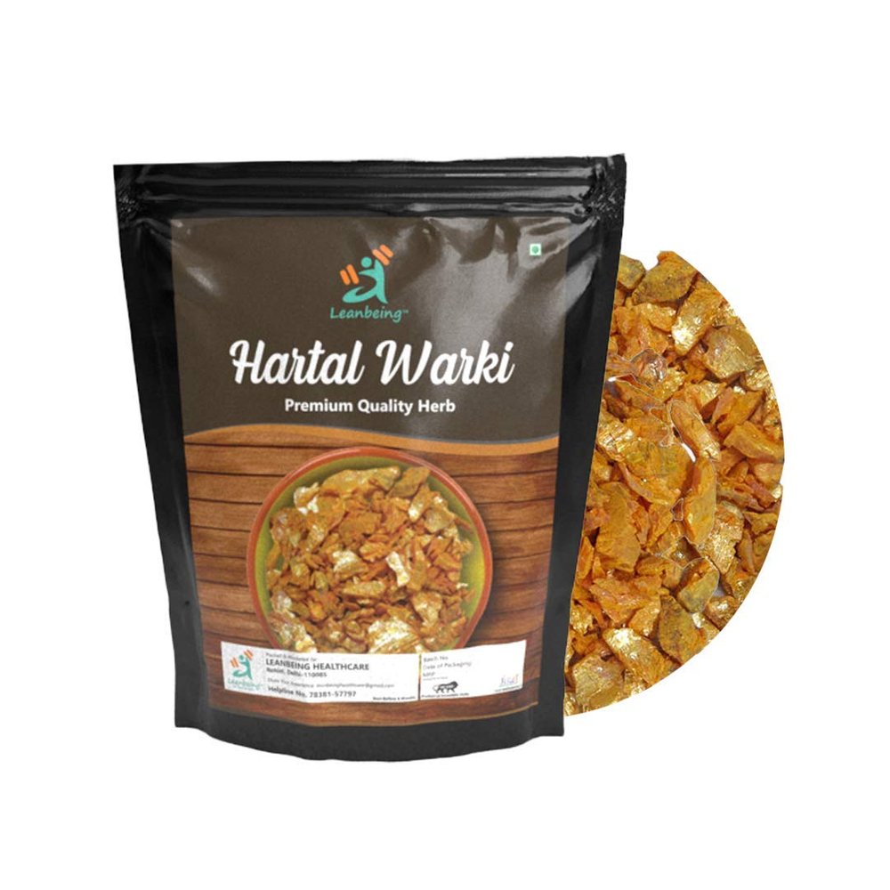 Indie Leanbeing Hartal warqi 50grm | Hartal Warki | for Hair Removal, Ayurvedic and Unani Herbal Usage varki hartal