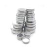 Home Spare Empty PET Bottles Aluminum Tin Jars 5g 10g 15g 20g 30g 50g 60g Metal Empty Cosmetic Face Care Eye Cream Lip Balm Gloss Packaging 100PCS (Specifications : 60g) view 1