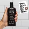 American Crew Men's Shampoo, Daily Silver, Removes Brassy Tones, Naturally Derived, Vegan Formula, 8.4 Fl Oz view 4