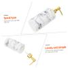 FOMIYES 350ml Shampoo Bottles Refillable Shower Gel Dispenser Easy Use Refill Bathroom Supply Random Color view 3