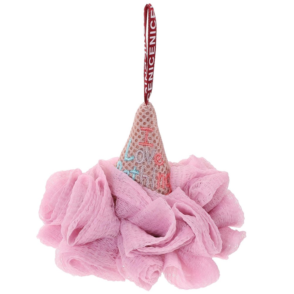 1pc Bath Ball Bath Pouf Flower Shower Loofah Bath Sponge Body Wash Sponge Loofah Sponge Bath Scrub Sponge Pouf Shower Cleaning Lovely Bath Flowers or Animal Shower Head