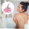 1pc Bath Ball Bath Pouf Flower Shower Loofah Bath Sponge Body Wash Sponge Loofah Sponge Bath Scrub Sponge Pouf Shower Cleaning Lovely Bath Flowers or Animal Shower Head view 3