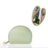 Kososuru Small Makeup Bag for Purse Portable Waterproof Cosmetic Bag Travel Makeup Pouch for Women (Nylon, Green) view 2
