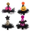 4pcs Halloween Hair Accessories Halloween Hair Clips Performance Hair Clip Party Barrettes Party Hairgrips Pumpkin Hairpins Witch Hat Pumpkin Hairpins view 1