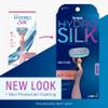 Schick Hydro Silk Rose Gold Metal Razor for Women | Womens Razors, 5-Blade Razors for Women, Includes 1 Womens Razor Handle & 2 Refills view 2
