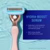 Schick Hydro Silk Rose Gold Metal Razor for Women | Womens Razors, 5-Blade Razors for Women, Includes 1 Womens Razor Handle & 2 Refills view 4
