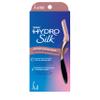 Schick Hydro Silk Dermaplaning Wand, Dermaplaning Tool for Face | Dermaplane Razor for Women Face, Eyebrow Razor, Peach Fuzz Remover, Includes 1 Weighted Metal Handle with 6 Refill Blades view 1