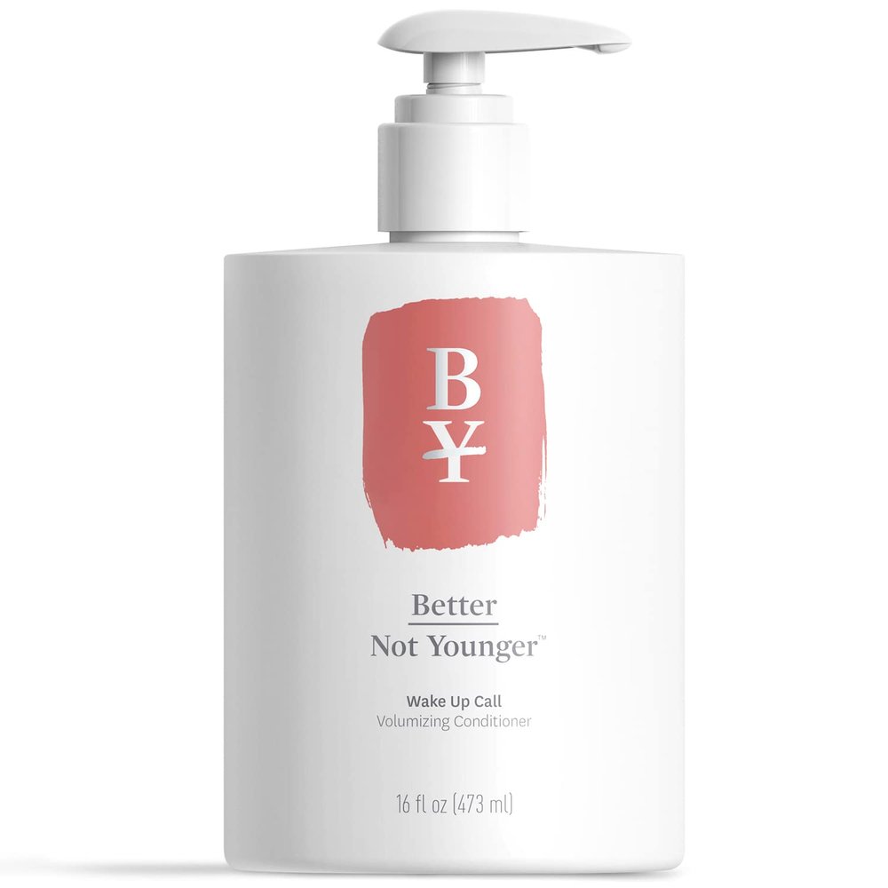 Better Not Younger Wake Up Call Volumizing Conditioner 16 fl oz with Biotin For Women Over 40 with Thinning Hair -Volumizes, Lifts & Nourishes - Thickening, Color-Safe, Sulfate Free Conditioner.
