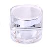 Home Spare Empty PET Bottles Silver/Gold Cosmetic Empty Jar Pot Eyeshadow Makeup Face Cream Lip Balm Container Travel Box (Color : Elbow connector) view 1