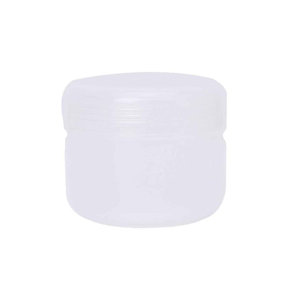 Home Spare Empty PET Bottles Plastic Cosmetic Travel Empty Jars Pots Makeup Cream Lip Balm Container 10g/20g/50g/100g 5 Colors (Color : 4/7mm hose interface Tee, Specifications : 100g)