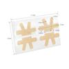 Ingrown Toenail Correction Stickers, 16 Pcs Ingrown Toenail Correction Patches Thick Paronychia Corrector Stickers, Toe Nail Healing Care Patch Professional Ingrown Toenail Pedicure Tool view 2