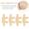 Ingrown Toenail Correction Stickers, 16 Pcs Ingrown Toenail Correction Patches Thick Paronychia Corrector Stickers, Toe Nail Healing Care Patch Professional Ingrown Toenail Pedicure Tool view 3