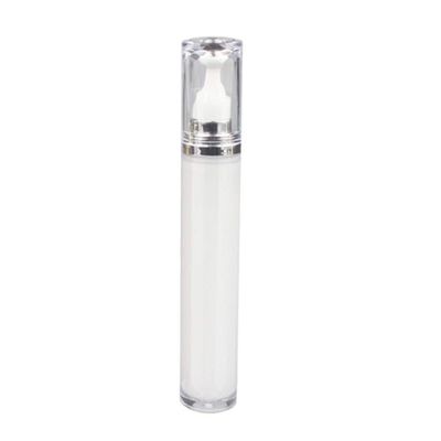 Home Spare Empty PET Bottles Acrylic Empty Refillable Eye Cream Roller Bottle With Steel Ball Serum Lotion Essential Oil Cosmetic Storage Container 20ml (Color : White)