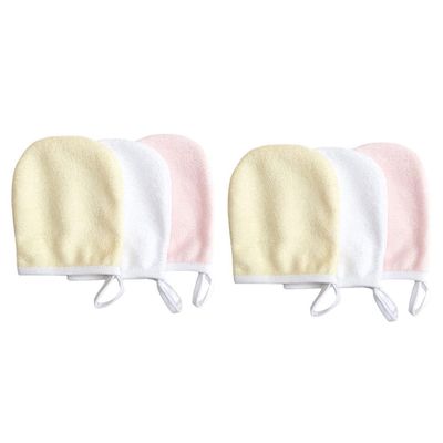 Beaupretty Cocktail Spray Mister 6pcs Makeup Gloves Face Puff Washable Makeup Pads Disposable Washcloths Cosmetic Sponges Cleaning Makeup Fiber