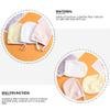 Beaupretty Cocktail Spray Mister 6pcs Makeup Gloves Face Puff Washable Makeup Pads Disposable Washcloths Cosmetic Sponges Cleaning Makeup Fiber view 2