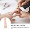 Beaupretty 1pc Artificial Finger Model for Nail Art Training Realistic Manicure Practice Tool High Simulation for Beginners and Professionals view 3