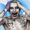 5 Sheets Cosplay Clown Prince Temporary Tattoos  Large Tattoo Stickers for Men, Women, and Kids  Evil Smile and Jester-themed Fake Tattoos for Cosplay, Halloween, and Parties view 2