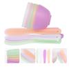 20pcs Silicone Mask Bowl Facial Care Tools Silicone Bowl with Spatula for Home Use Makeup Brushes Face Mud Spoons Spa Bowls for Facials Prep Measuring Bowl Clay Mask Kit view 2