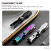 Beaupretty Self-Locking Folding Nail Clippers Stainless Steel Nail Trimming Tool Wide Jaw Cutter for Fingernails and Toenails Safe and Convenient for Home and Salon Use view 3