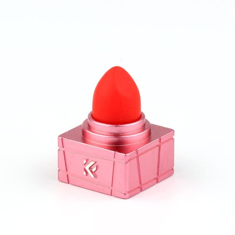 1pcs Lipstick Keycap Personalized Mechanical Keyboard Gift Keycaps 3-Colors Lipstick Silicone Accessories For Cherry Mx Switch (Color : Green)