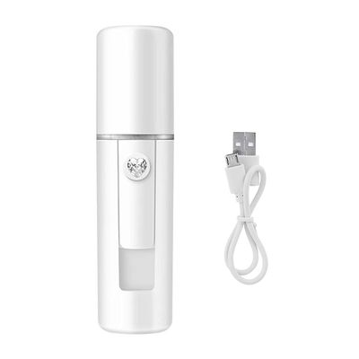 Beaupretty Handheld Steamers Mister Face, Potable USB Rechargeable Facial Water SPA Moisturizing Hydrating Sprayer Instrument Eyelash Extensions Handheld Sprayer