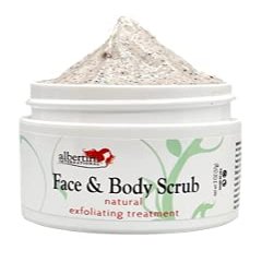 Natural Face & Body Scrub  Plant Based exfoliating scrub Leaping Bunny Certified 2 oz.