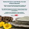 Natural Face & Body Scrub  Plant Based exfoliating scrub Leaping Bunny Certified 2 oz. view 3
