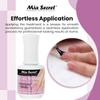 Mia Secret Gel Nail Treatment With Vitamin E and Calcium, 15ml - Repair and Strengthening Gel for Nails (Mochi) view 3