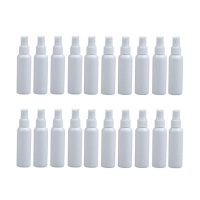 Home Spare Empty PET Bottles Refillable Mini Perfume Spray Bottle Empty Cosmetic Containers Plastic Atomizer Portable Travel Perfume Bottle 20Pcs 100Ml (Color : White)