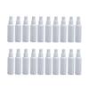 Home Spare Empty PET Bottles Refillable Mini Perfume Spray Bottle Empty Cosmetic Containers Plastic Atomizer Portable Travel Perfume Bottle 20Pcs 100Ml (Color : White) view 1