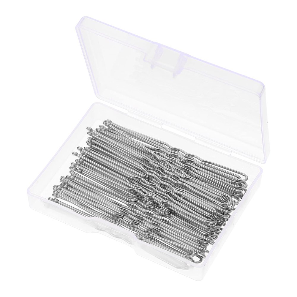 Beaupretty Elegant U-shape Hairpins Hair Clips for Bun Stylish Accessories for Women for Updos and Chignons of Hair Forks