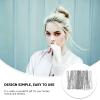 Beaupretty Elegant U-shape Hairpins Hair Clips for Bun Stylish Accessories for Women for Updos and Chignons of Hair Forks view 2