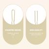Beaupretty U Shaped Hairpins Elegant Hair Accessories for Women for Styling Buns and Updos Comfortable Non- Design Finish for All Occasions view 3