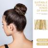 Beaupretty U Shaped Hairpins Elegant Hair Accessories for Women for Styling Buns and Updos Comfortable Non- Design Finish for All Occasions view 4