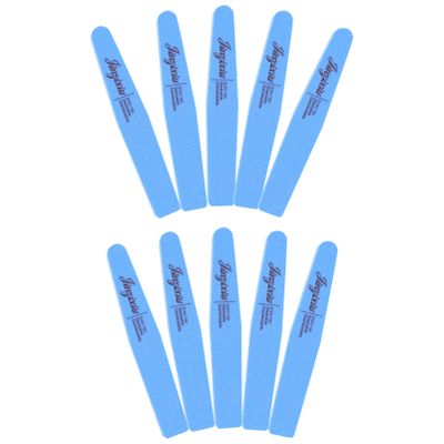 FOMIYES 10pcs Double-sided Nail Buffer Sponge Files for Manicure Portable Sanding Blocks for Natural Nails for Professional Home Use