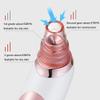 SMSOM Blackhead Pore Vacuum Cleaner Remover, Acne Electric Extractor Sucker, Facial Pore Cleaner USB Rechargeable, 4 Probes, Blackhead Pore Vacuum for Women & Men, White view 2