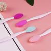 Double Side Nose Brush, Silicone Beauty Nasal Blackhead Removing Long Handle Blackhead Clean Tools,Skin Cleaning Tools for Home - Blue view 4