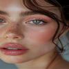 Ethereal Beauty - Mineral Veil Blush - Coral Desire - Semi Matt Finish, Ultra - Thin, Non - Powdery, Natural, Clean, Vegan 0.18 OZ. view 3