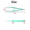 24 Pcs Disposable Plastic Tweezers - First Aid Forceps view 2
